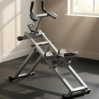Kneeling Climbing Machine Steel Frame Waist Exerciser Floor Standing