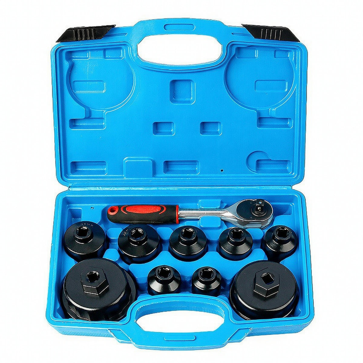 10 Pieces Removal Tool Kit Aluminum Alloy Wrench Kit Socket-Style Cup Wrench Set for Home Mechanics