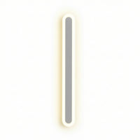 Minimalist Linear Wall Sconce Modern Vertical Wall Sconce Ambient Lighting Accent for Hallway, Study