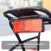 Cycle Wheel Spoke Reflectors High Visibility Bike Wheel Reflector Highly Reflective Cycle Reflector for Night Riders, Adults, Low Light Conditions