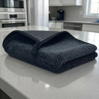 Large Microfibre Cloth 30x40cm, Absorbent Microfibre Towel for Car and Floor, Reusable Large Cleaning Cloth for General Household Use