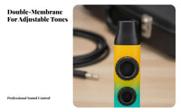 Easy to Play Double Diaphragm Kazoo Portable Professional Performance Kazoo Long-Lasting for Beginners, Kids, Guitar Accompaniment