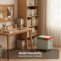 Rolling beneath-desk wheeled organizer With casters Organizer container Large Capacity for Study Room