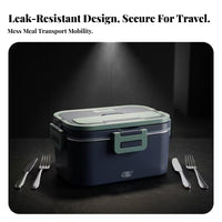 Sealed Lid Electric Heated Lunch Box Gasket Seal Portable Lunch Box Warmer