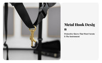 Distributes Weight Evenly Double Shoulder Saxophone Strap Ergonomic Design Double Shoulder Sax Strap Comfortable for Students, Marching Band