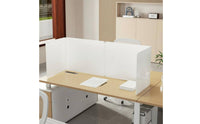 Desk Partition, Office Divider, Foldable Table Screen, Antispray, Exam Separator