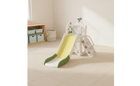 Material Indoor Slide and Swing Set Easy Assembly Toddler Climber and Slide Playset Develops Physical Skills Indoor Outdoor Playground Phthalate-Free-Safe for Toddlers, Infants, Home, Playroom