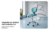 Dental Assistant Chair with Torso Support 360-Degree rotate Professional Seating