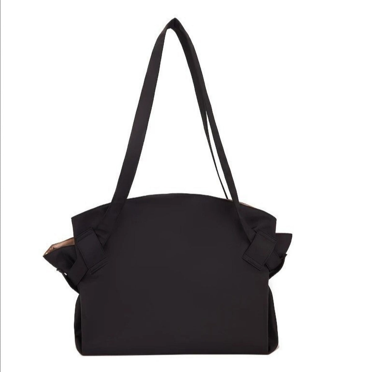 Shoulder Bag with Strapping Straps Large Capacity Slouchy Tote Bag Packable Smooth for Travelers, Travel, Camping