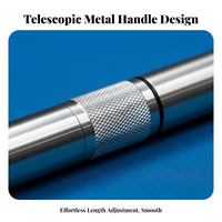 Telescopic Cue Extender Improves Reach Adjustable Snooker Cue Extension Telescopic Billiard Stick Extender Secure Lock
