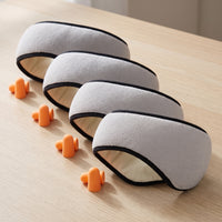 Noise-Cancelling Earmuffs with Plush Lining for Sleep, Cycling, and Wind Protection
