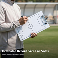Portable Attractive Sports Board Sturdy Coaches Game Plan Board Reusable for Training Sessions