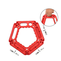 Grip Training Handle with Mounting Post Rigid Strength Training Handle Hand Gripper Adjustable Exerciser Non-Slip for Climbers