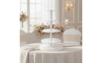 Cake Stand Stable 4 Tier Cake Culinary Stand Grade Dessert Display for Dessert Makers, Parties
