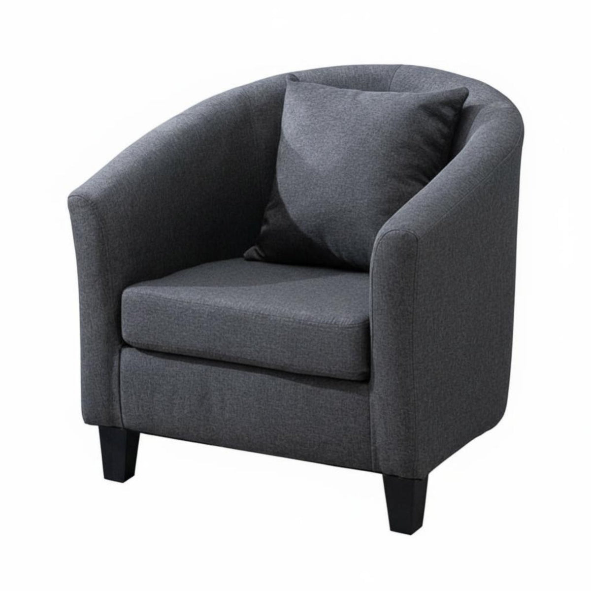 Nordic design Fabric Sofa with Wooden Legs Modern Design Upholstered 2-Seater Settee Space-Saving Living Room Seating Supportive Comfort for Apartment Dwellers, Young Adults, Homeowners, Small Spaces, Bedroom, Entrymethod