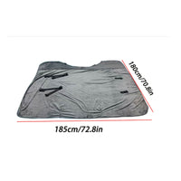 Winter Horse Blanket Cold Weather Horse Blanket with Belly Straps Contoured Adjustable for Horses, Stable, Turnout