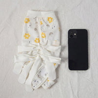 Cat Recovery Suit and Spay Surgery Suit with Ties, Anti-Licking Pet Suit for Professional Recovery, Sleeveless Casual Clothing
