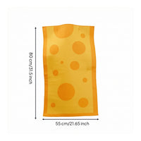 Cheese Slab Tunic Novelty Cheese Costume Bright Apparel for Adults