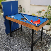 Multi Game Table Space-Saving for Families, Kids, Apartment, Family Room