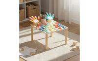 Educational Play Table Multifunction Educational Activity Table Number Learning Desk for Young Children, Kids, Classroom, Nursery