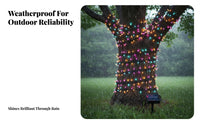 Waterproof Solar twinkling-radiance Lights Automatic Onand turn deactivate Solar twinkling-radiance Light Flexible Wire Outdoor Lighting DIY Shapeable for Homeowners, Gardeners, gathering organizers, Patio, Balcony, walkway, Parties