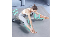 Hip Opener Split Stretcher 180° Full Extension Leg Stretching Machine Adjustable Fitness Equipment Heavy Duty Steel Frame for Home Workout