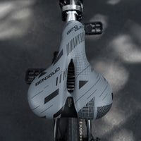 Ergonomic Bike Seat Wide Bike Seat with Hollow Center Padded Cushioned Cycle Saddle for Commuters, Long Commutes, Road Riding, Mountain Biking