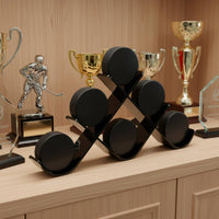 hockeys Puck Display Stand High Clearness Acrylic Puck Effortless Setup to Assemble Collection Organizer for Man Cave, Office
