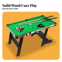 children's Billiard Set Parent-Child Interaction Mini Pool Table Space-Saving Desktop Billiard Table for Family, Parents, Indoor, Playroom, Dorm Room