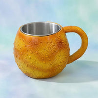 Raised Texture Ceramic Mug One Handle Textured Mug