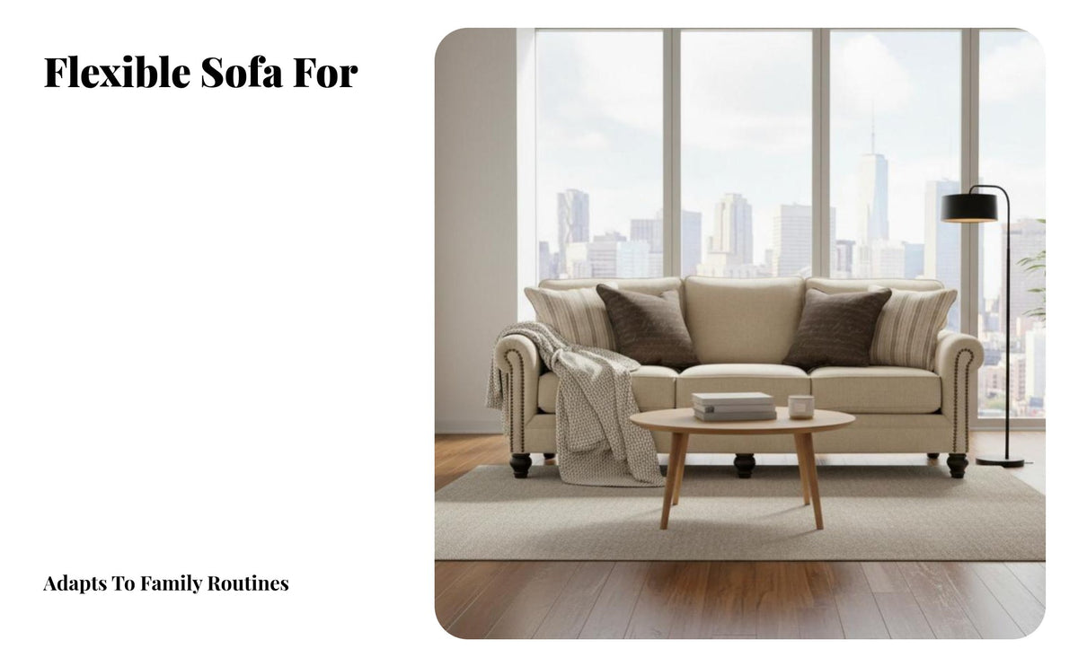 Sectional Sofa Continental design Living Room Furniture Modern Design Couch for Families, Homeowners, Lounge Area, Home