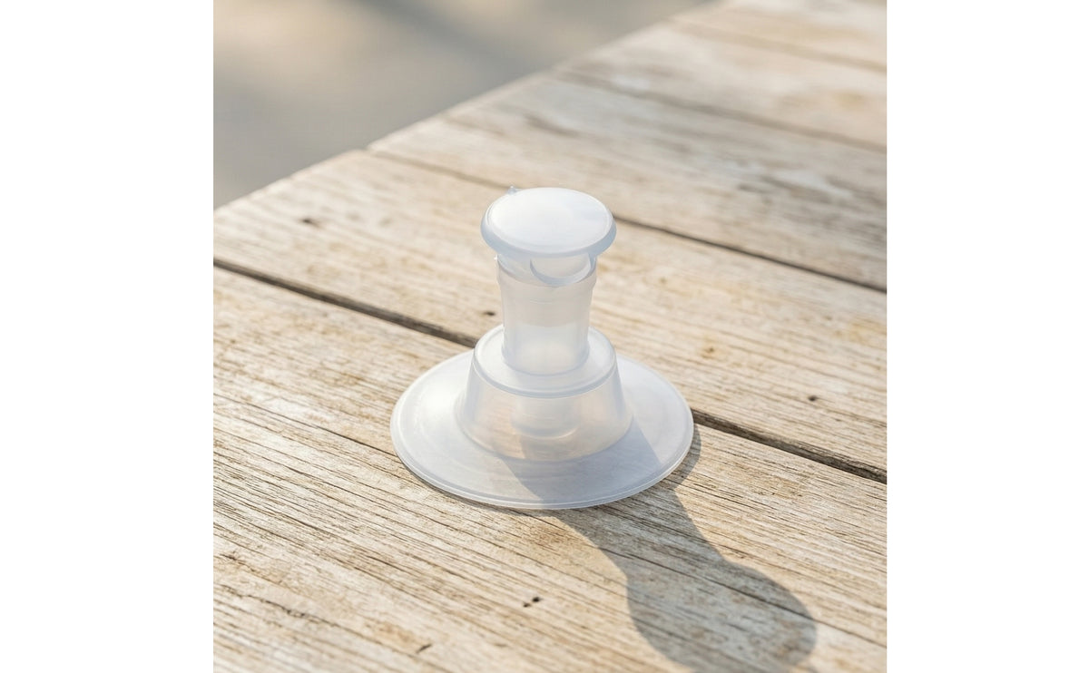 Self-Adhesive Kite Valve with Backing for Water Surfing Kite