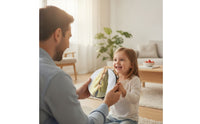 Hand-Held Tambourine Water-Resistant Tambourine Lightweight Hand Drum for Beginners, Home Play