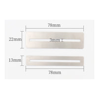 2 Pieces Reusable Fret Polishing Guard Long-Lasting Fret Dressing and Polishing Tool Rust Resistant Fingerboard Protector Flexible Design for Luthiers