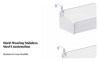 toolno-charge installation Railing-Mounted Plant Holder adaptable Railing Planter Box Detachable attachment Hanging container Space-Saving for Apartment Dwellers, Gardeners, property owners, Balcony, glazingsill, Kitchen, Bathroom