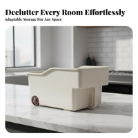 Pull-down Cabinet storage organizer High-Reach reach Storage Basket Space-Saving for Pantry