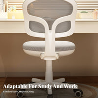 Adjustable Height Ergonomic Computer Chair Breathable spinerest Mesh spine pivot Chair effortless Rolling Casters Office Furniture Support for Students, Remote Workers, Adults, Dorm Room