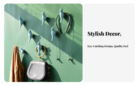Creative Design Bird Shaped Wall Hook Minimalist 3D Bird Wall Peg Easy to Install for Homeowners, Renters, Behind Door, Bedroom, Living Room