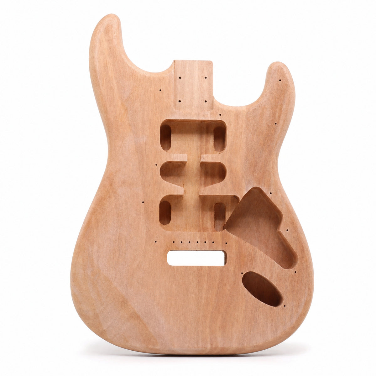 Guitar Body with Pre-Cut Cavities Ready to Finish Guitar Body Blank Customizable for Luthiers