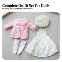 30cm Doll Clothes balls Jointed Doll Clothes Cute for Kids
