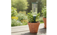 Adjustable Self-Watering Spike with Bottle Graduated Plant Watering Stake with Rate Regulator Reusable Automatic Plant Waterer Leakproof for Travelers