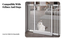 Expandable Width Safety Gate Extension Panel Easy Installation Pet Barrier Compsinglent Tooltool-Less Assembly Multiple Size Options for Feline Owners, Parents, Doorways, Indoors, Hallways, Stairways