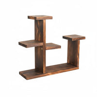 Stand Wood Wooden Tiered Plant Stand Indoor Use Display Shelf for Living Room, Balcony