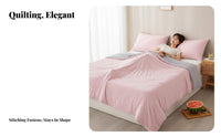 Cooling Summer Quilt Skin-Friendly Double-Sided Cooling Blanket Machine Washable
