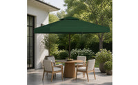 Vented Gazebo Replacement Canopy Waterproof Replacement Canopy Top Weatherproof Double-Layer Gazebo Top Heavy Duty for Patio, Backyard, Garden