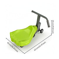 Hand-Pull Push-Along Toy Anti-Slip Push-Along Toy with Handlebar Low-Profile for Preschoolers, Indoor