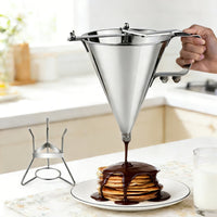 Pancake Batter Dispenser Rust-Resistant Batter Dispenser Heavy-Duty Pancake Pourer for Home Cooks