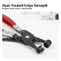 4 Pieces 4 Piece Automotive Hose Plier Kit Long-Lasting Car Water Pipe Clamp