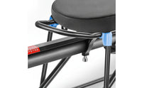 Aluminum Alloy Rear Cargo Rack Reflective Rear Bike Rack Tubular Sturdy for Commuters