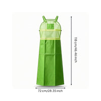 Garden Apron with Pockets Waterproof Mowing Apron Breathable for Gardeners, Yard Work